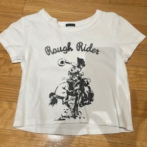 brandy melville rough rider top